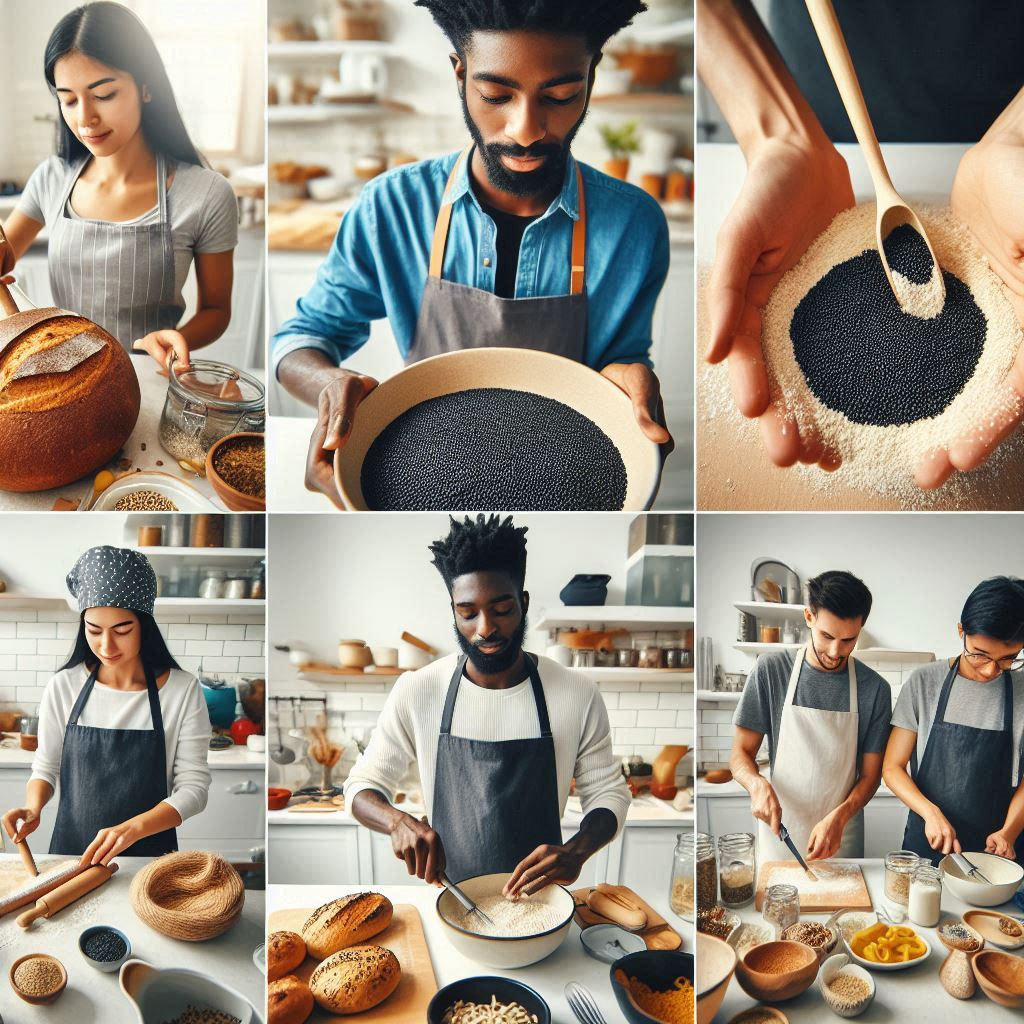 Black Seed-Infused Breads