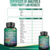 Sea Moss 7000mg Black Seed Oil 4000mg Ashwagandha 2000mg Turmeric 2000mg Bladderwrack 2000mg Burdock 2000mg & Ginger Vitamin C Vitamin D3 With Elderberry Manuka Dandelion Yellow Dock Chlorophyll ACV