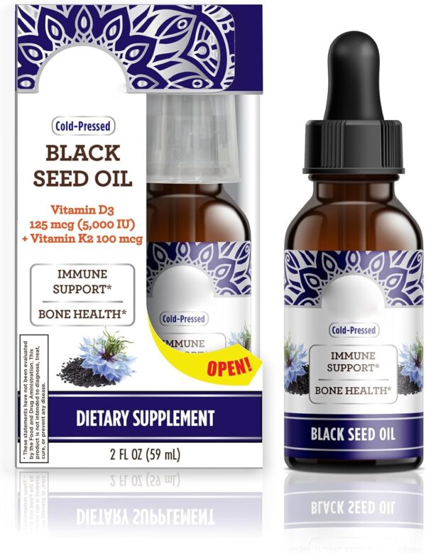 Black Seed Oil Drops Contain Vitamins - Image 4