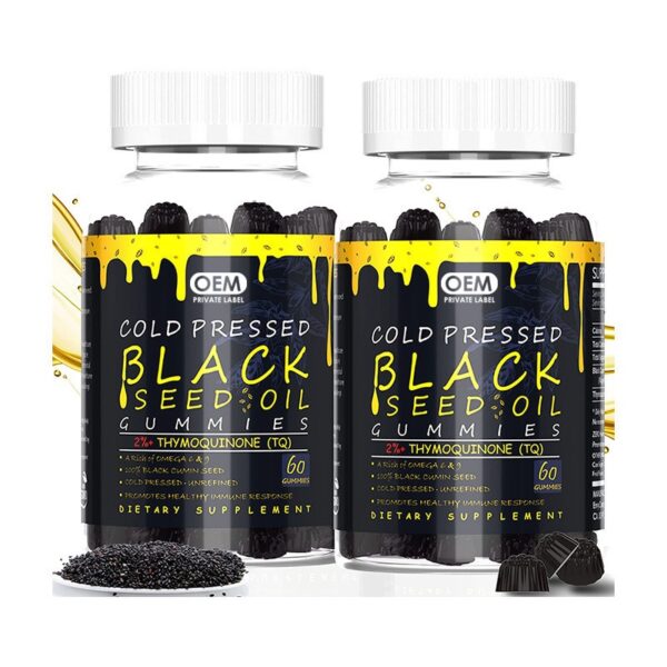 Hair Vitamin Black Seed Oil Gummy Bear - Image 5