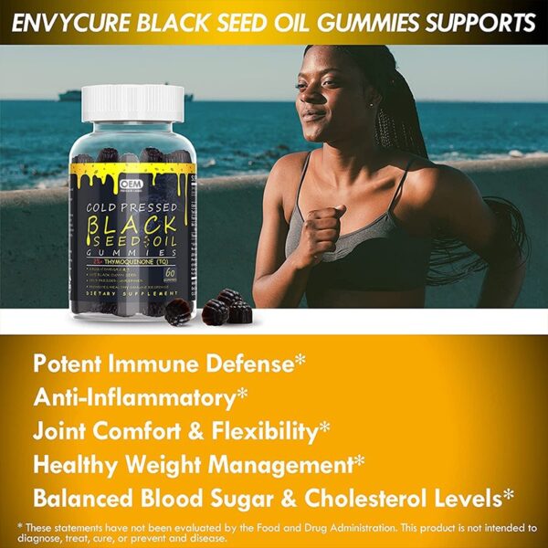 Hair Vitamin Black Seed Oil Gummy Bear