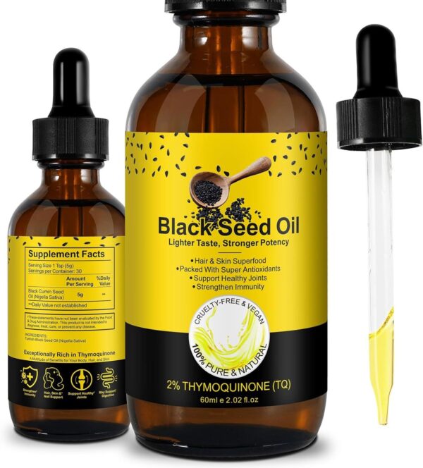 Black Seed Oil Drops Vitamin - Image 2