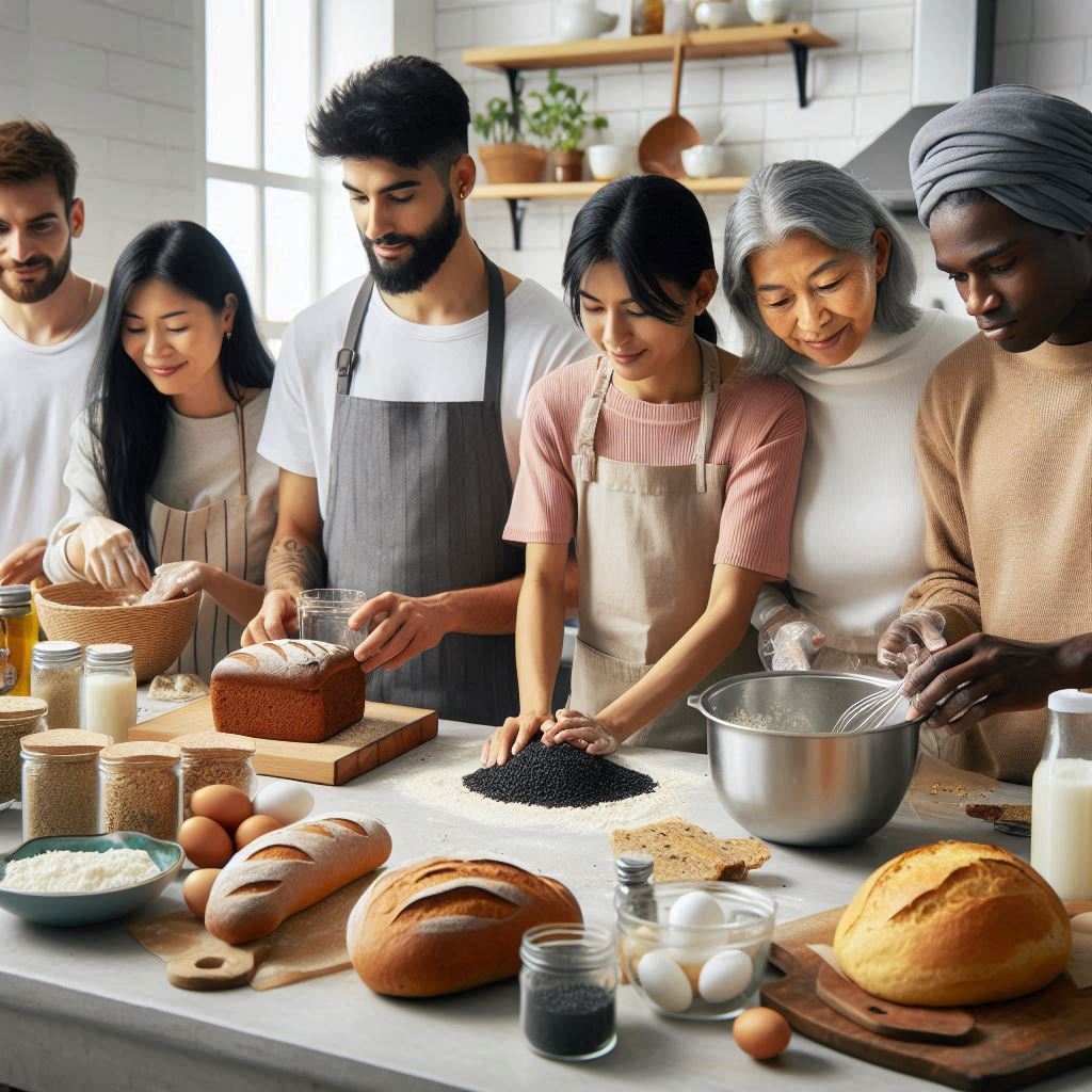 Black Seed-Infused Breads