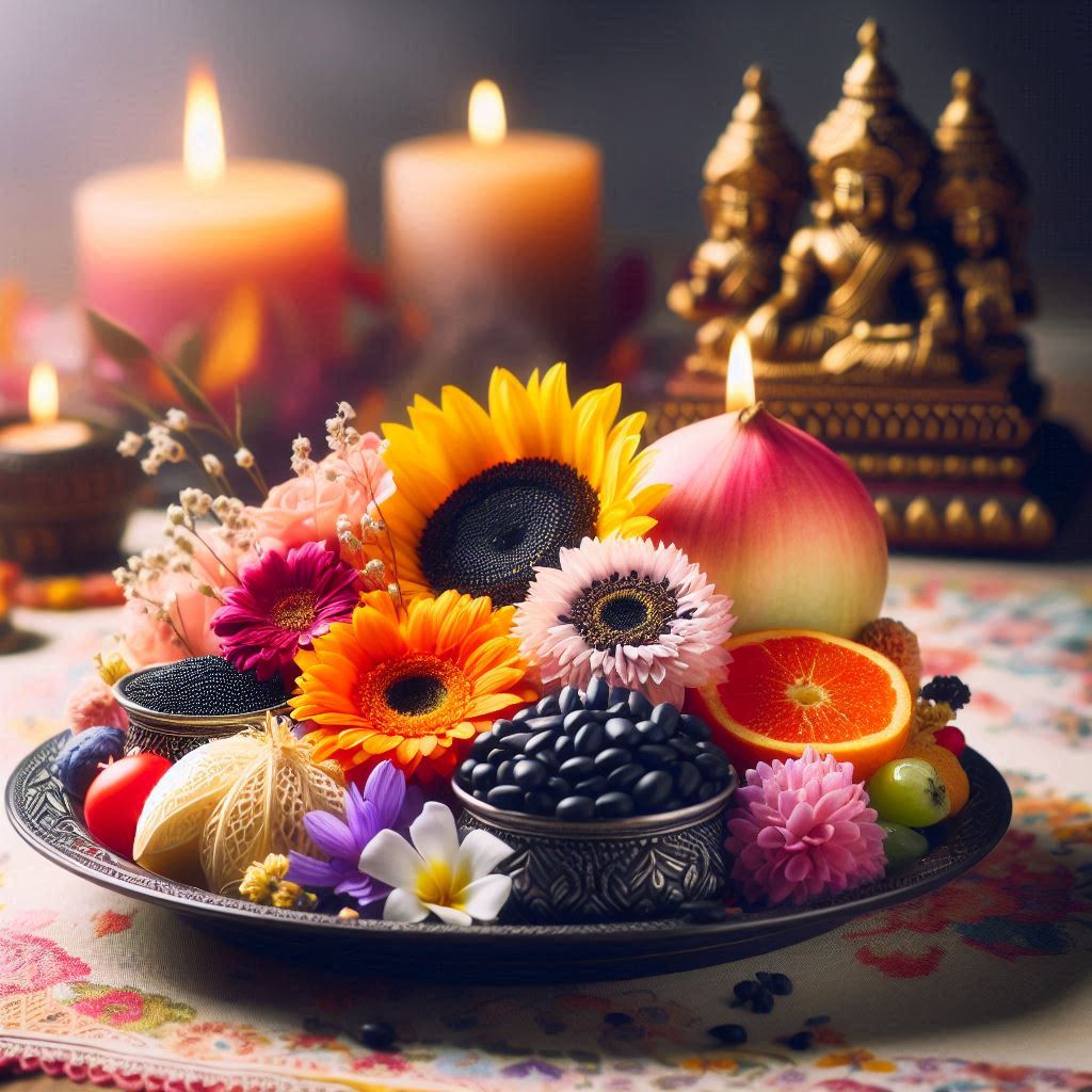 Black Seeds in Hindu Offerings