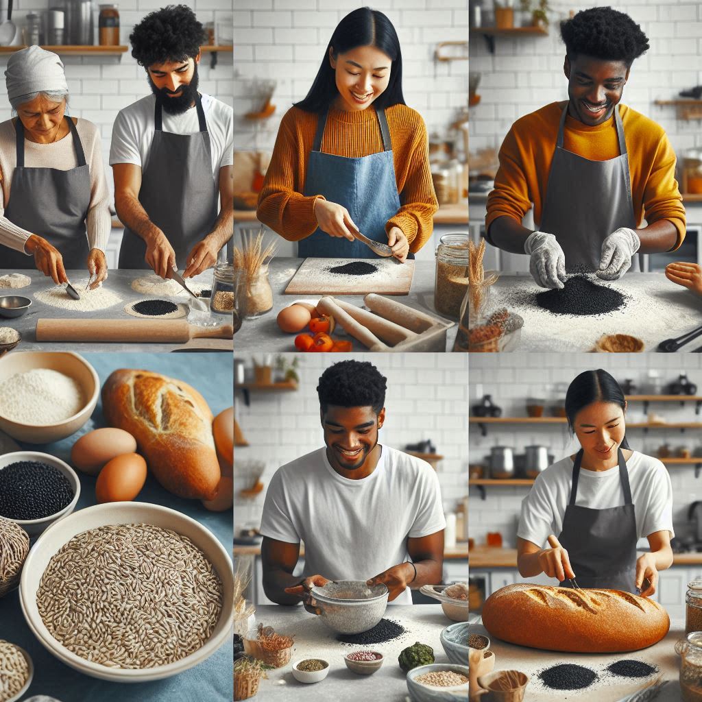 Black Seed-Infused Breads