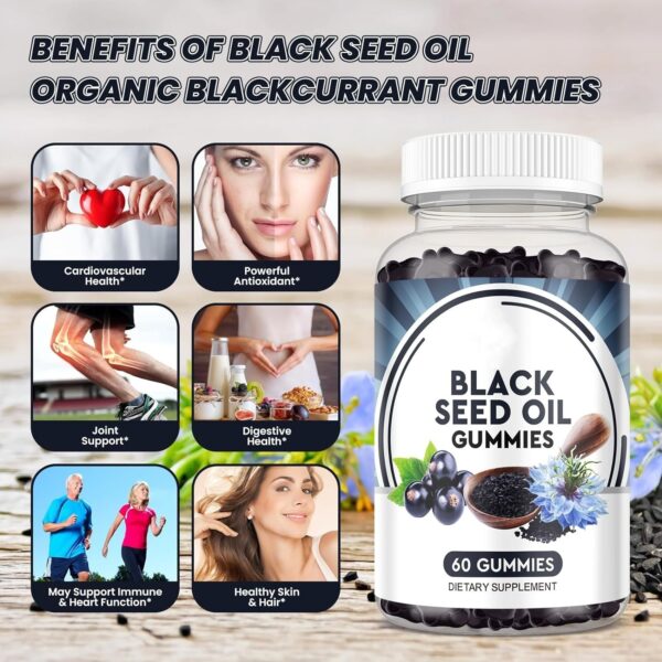 Black Cumin Seed Oil Gummies