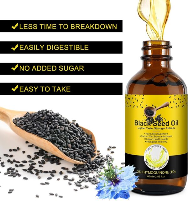 Black Seed Oil Drops Vitamin - Image 3