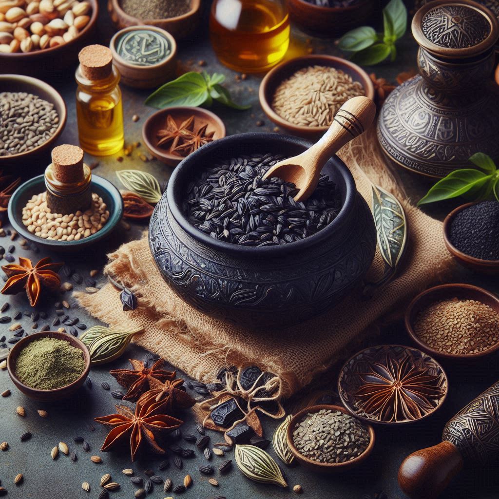 Black seed in Middle Eastern herbal medicine